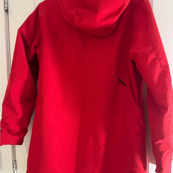 Red RipZone hooded winter coat - Picture 2 of 12